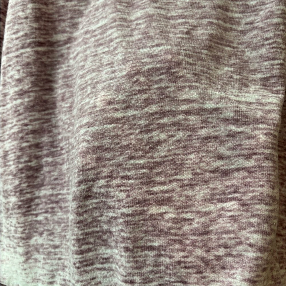 Women's Long Sleeve Graphic Tee - Purple - Picture 5 of 5